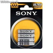 4 Piles 1.5v,LR03, AAA Sony®