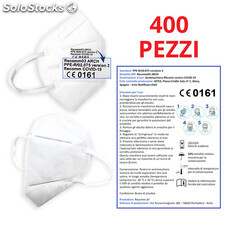 400 pezzi mascherina Italiana certificata CE0161 per protezione contro Covid-19