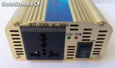 400W inversor de corriente onda senoidal pura convertidor AC solar cargador auto - Foto 2