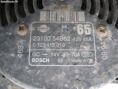 4024 alternador nissan micra 13 gasolina 1994 / 0123115010 / para nissan micra 1 - Foto 3