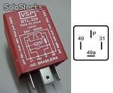 40516 - relé do pisca de seta mecânico 24V - 500W - 4 terminais 6,3 mm