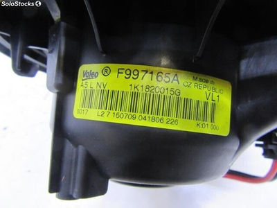 40988 motor calefaccion audi A3 19 tdi 10469CV 2009 / 1K1820015G / para audi A3 - Foto 5