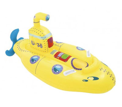 41098 Cabalgable submarino inflable amarillo BESTWAY 165 x 86 cm con a