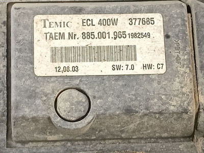 45693 electroventilador / A2035000193 / 2035000193 para mercedes-benz C220 2.2 c - Foto 3