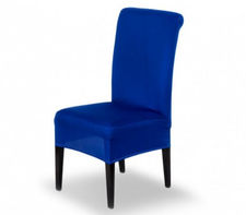 4702 Pack 6 fundas elásticas para las sillas varios colores a elegir Azul
