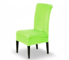 4702 Pack 6 fundas elásticas para las sillas varios colores a elegir Verde
