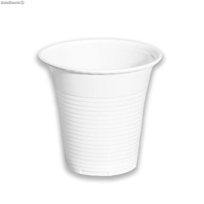 4800 vasos reutilizables blancos 80 ml