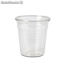 4800 vasos reutilizables transparentes 100 ml