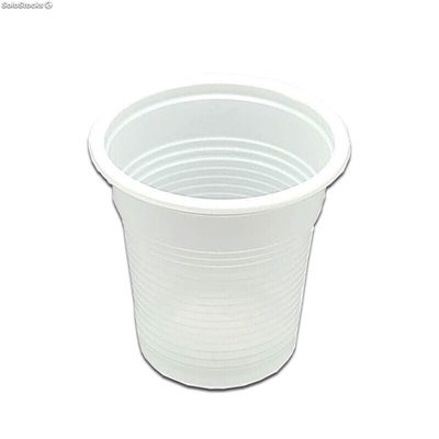 4800uds vasos reutilizables blancos 100 ml