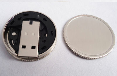 4G Memoria USB2.0 de metal con logo a serigrafía y grabado por láser gratis 96 - Foto 2