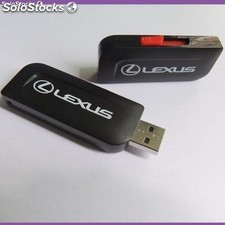 4gb memoria usb 2.0 retráctil para automoción promocionales