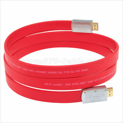 4K HDMI 2.0 Flat Cable Wire with metal head - Foto 4
