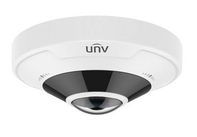 4K Ultra HD Vandal-resistant Fisheye Fixed Dome Camera
