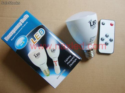4Watt rechargeable led bulb, dimmable with remote controller, e27 - Foto 2