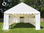 4x10m PVC Marquee / Party Tent, fire resistant white - Foto 3