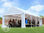 4x10m PVC Marquee / Party Tent w. Groundbar, red-white - Foto 3