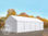 4x10m PVC Storage Tent / Shelter w. Groundbar, white - 1