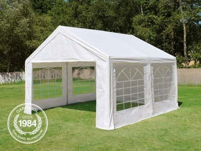 4x4m PE Marquee / Party Tent, white
