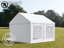 4x4m PVC Marquee / Party Tent, fire resistant white