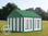 4x4m PVC Marquee / Party Tent, green-white - 1