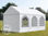 4x6m 2.6m Sides PVC Marquee / Party Tent w. Groundbar, white - 1