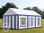 4x6m PVC Marquee / Party Tent, blue-white - 1