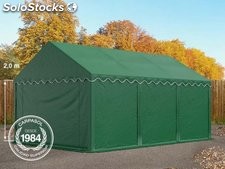4x6m PVC Storage Tent / Shelter, dark green