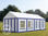 4x8m PVC Marquee / Party Tent, blue-white - 1