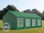 4x8m PVC Marquee / Party Tent, dark green - 1