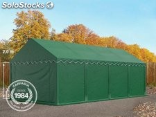 4x8m PVC Storage Tent / Shelter, dark green