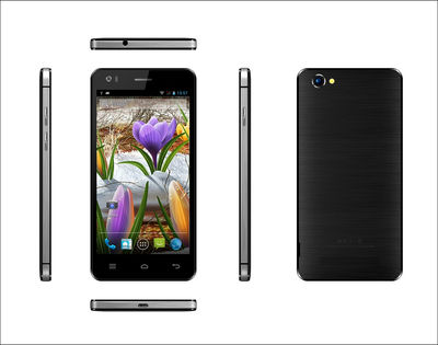 5.0 inch android phone P6 MTK6582 quad-core WCDMA GSM 1GB 4GB dual-sim cameras