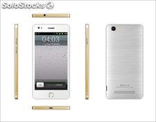 5.0inch pda phone i6 MTK6582 quad-core wcdma gsm 1GB 4GB dual-sim cameras