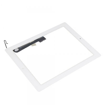 5 pezzi Display Touch Screen Bianco compatibile con iPad 4 + Tasto Home