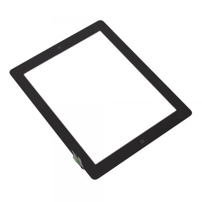 5 pezzi Display Touch Screen Nero compatibile con iPad 2 + Tasto Home