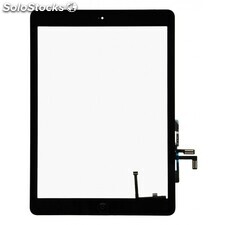 5 pezzi Display Touch Screen Nero compatibile con iPad Air + Tasto Home