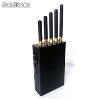5 Powerful Antenna 3g/4g All Frequency Portable Cell Phone Jammer