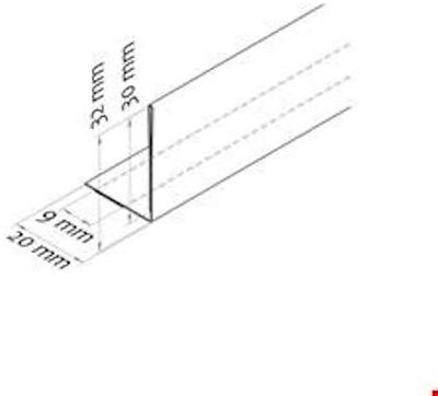 50 Profili Portaprezzo Adesivi con Piega Superiore 100x3h cm - Foto 3