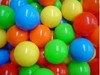 500 bolas 80 mm. multicolores para piscinas juegos infantiles