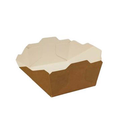 500 envases take away kraft-blanco 334ml 11x9x4cm