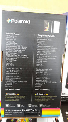500 Moveis portátil teléfono móvil de la casa Polaroid con 1 anho de Grantia - Foto 3