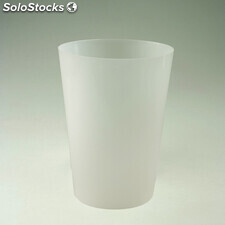 500 vasos sidra PP 480ml reutilizables