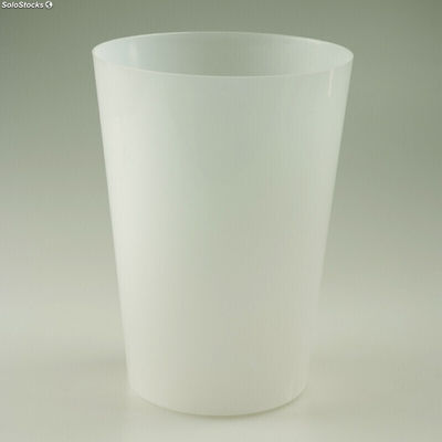 500 vasos sidra PP 600ml reutilizables
