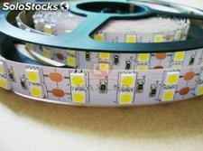 5050 flexible led strips, double line, 120leds/m, 5meters/reel, ip33