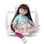 52cm muñeca simulación de la niña con el pelo largo puede vestir - 1