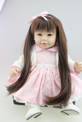 53 cm cheveux longs belle poupée - Photo 3