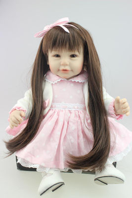 53 cm cheveux longs belle poupée - Photo 2