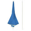 543719 Sombrilla para la playa Gian Marco Venturi con palo central 160 cm Azul