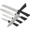548998 Pack 5 cuchillos de cocina acero inoxidable mango ergonómico de 22 a 32cm