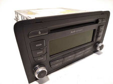 5502007 sistema audio / radio CD / 8P0035186P / 7647026380 / para audi A3 sportb
