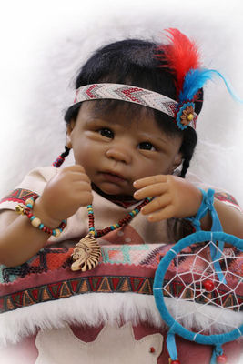 55cm poupée American Indian